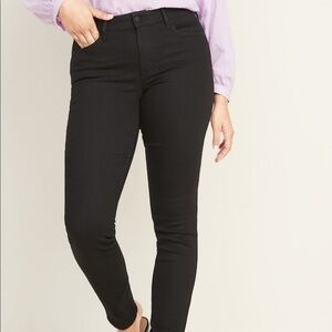 Old Navy Pop Icon Skinny Black Jeans NWT